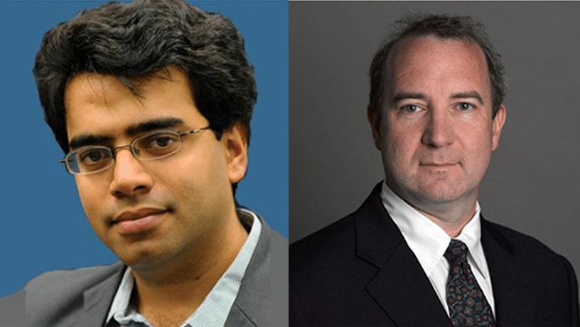 Prof. Harish Krishnawamy and Frank Lane