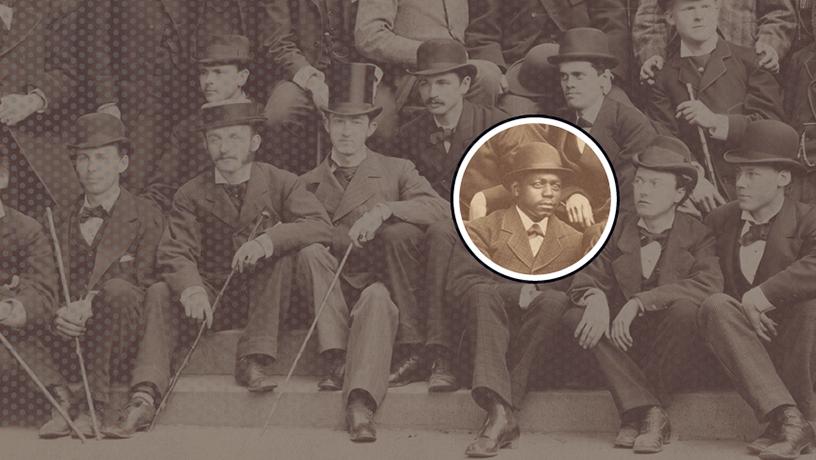 Illustration of James Priest and the Columbia School of Mines Class of 2873